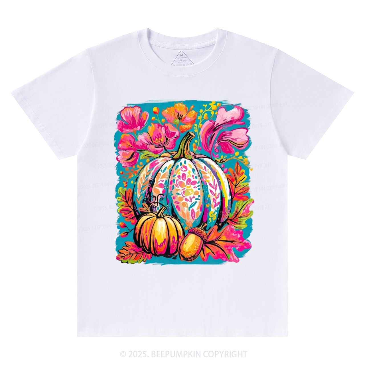 Glam Gourd Fall T-Shirts Beepumpkin 