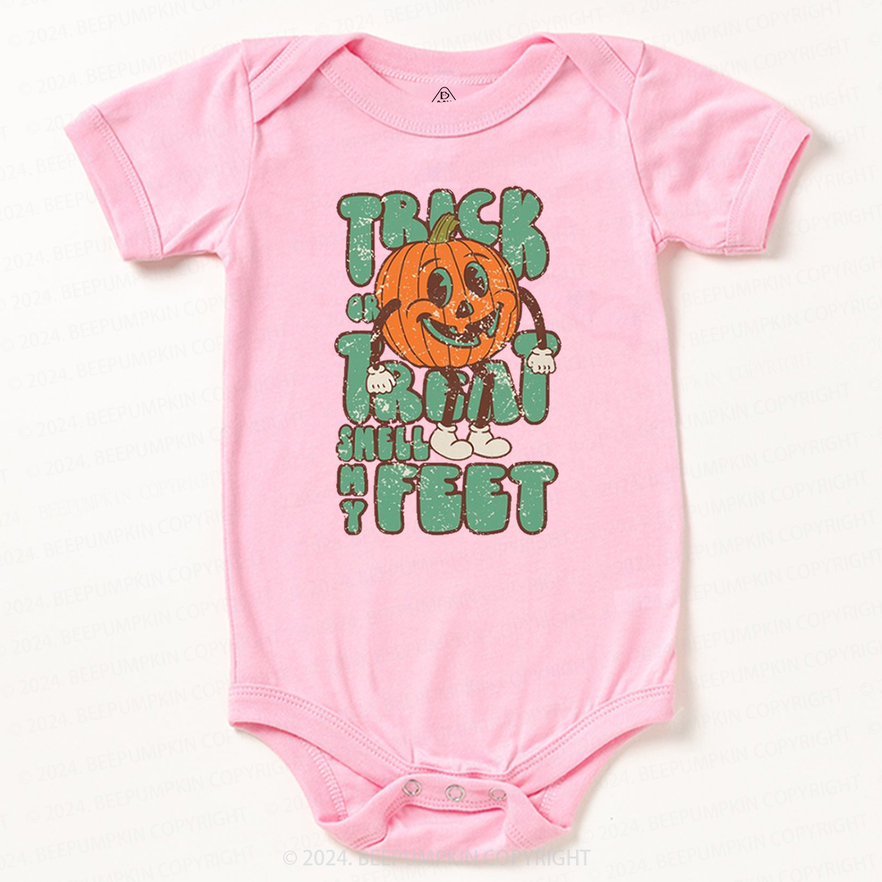 Trick Or Treat Smell My Feet Baby Bodysuits 