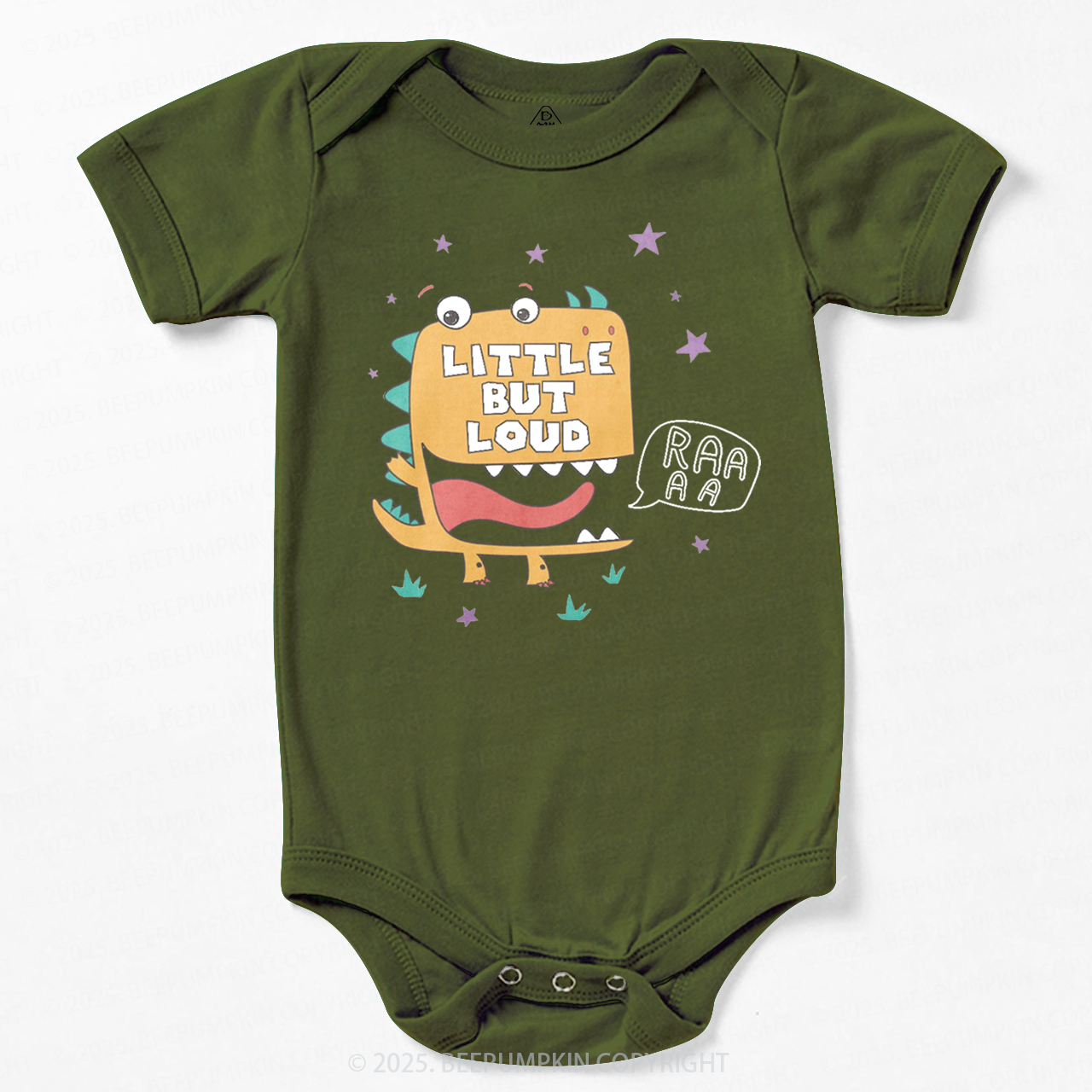 Little But Loud Dinosaur Bodysuit Beepumpkin