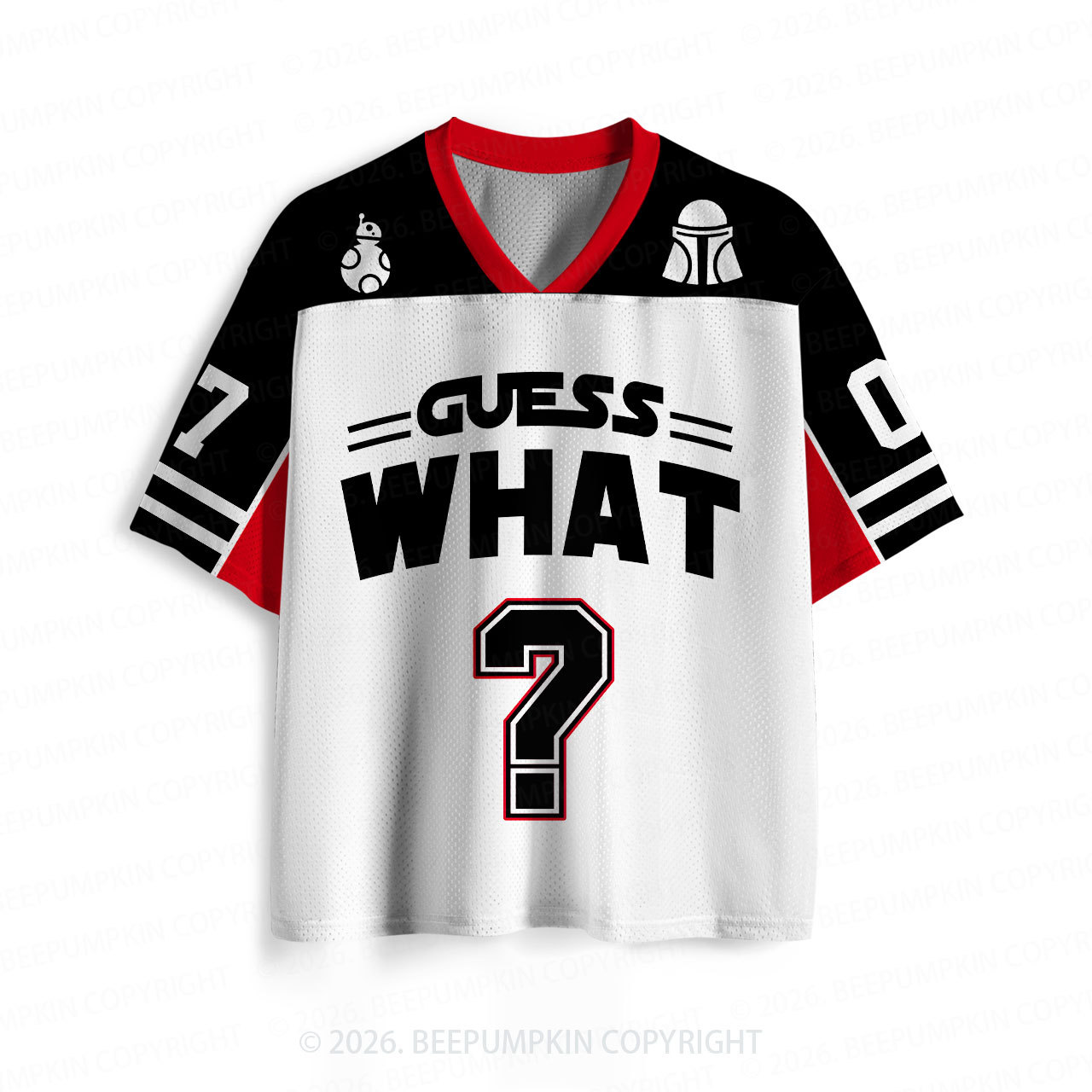 Galaxy Guess What Chicken Butt Toddler&Kid's Sport Jersey