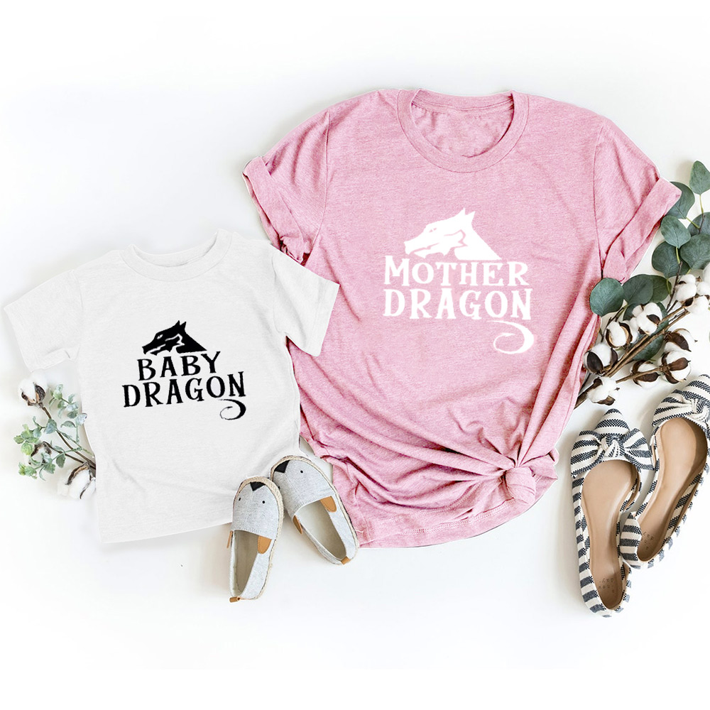 Dragon Family Mom&Me Shirt