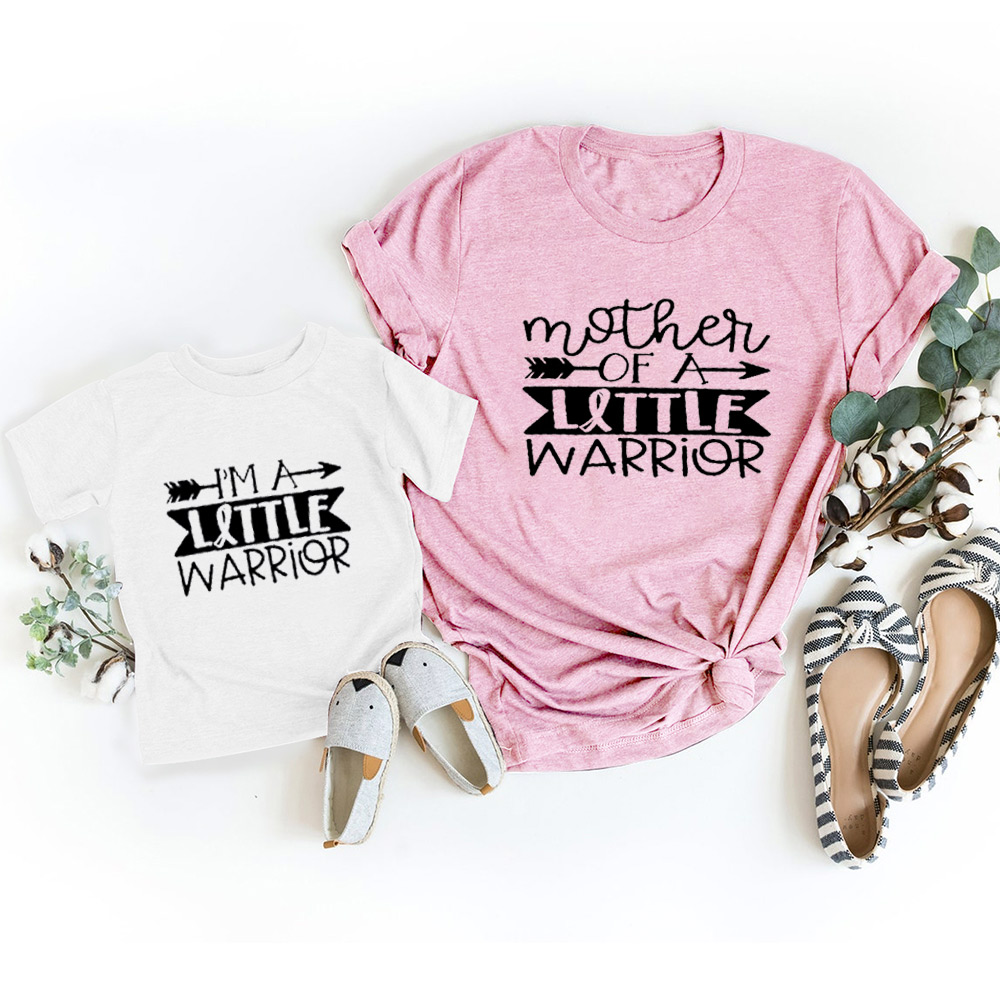 Little Warior Mom&Me Shirt