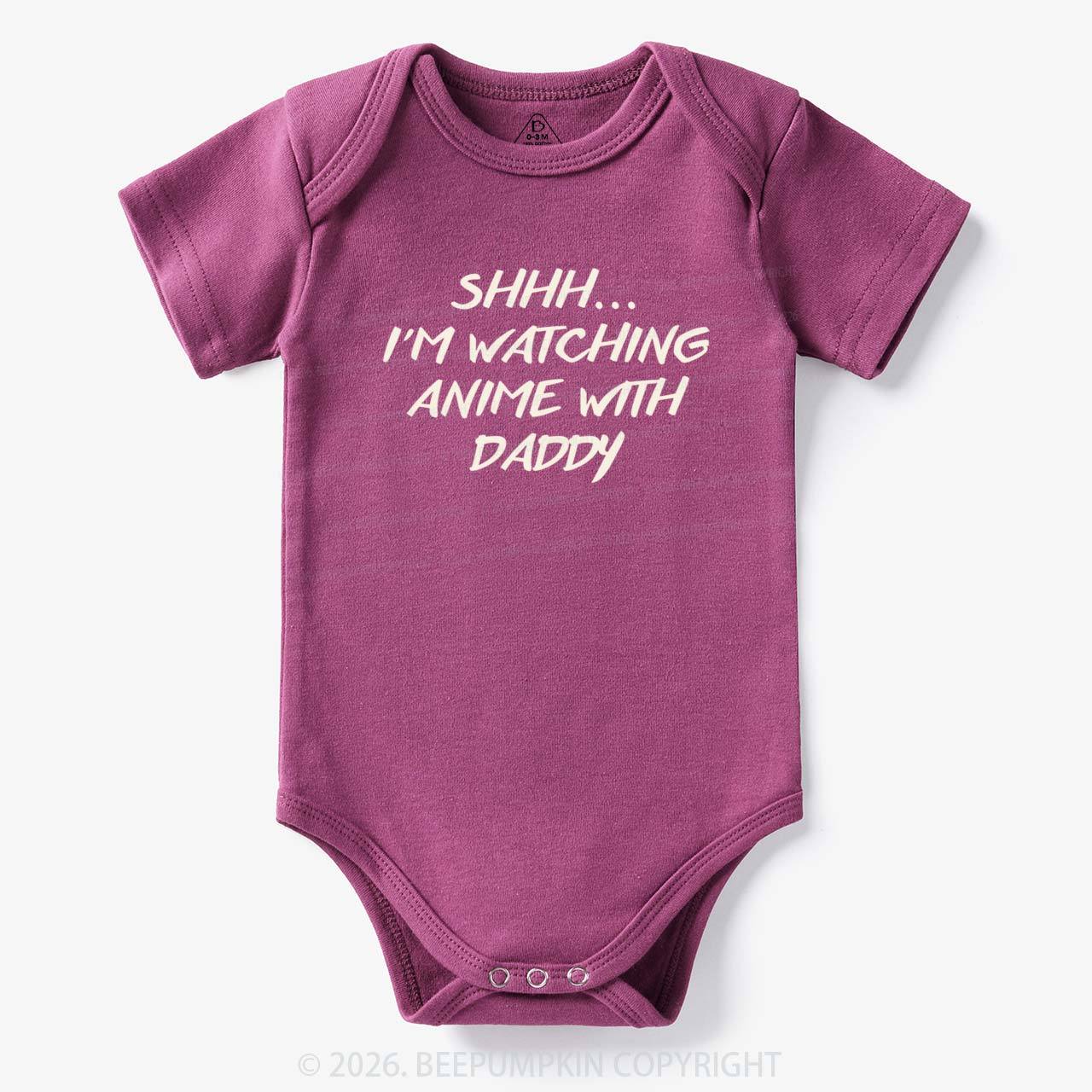 Shhh... I'm Watching Anime With Daddy Bodysuit