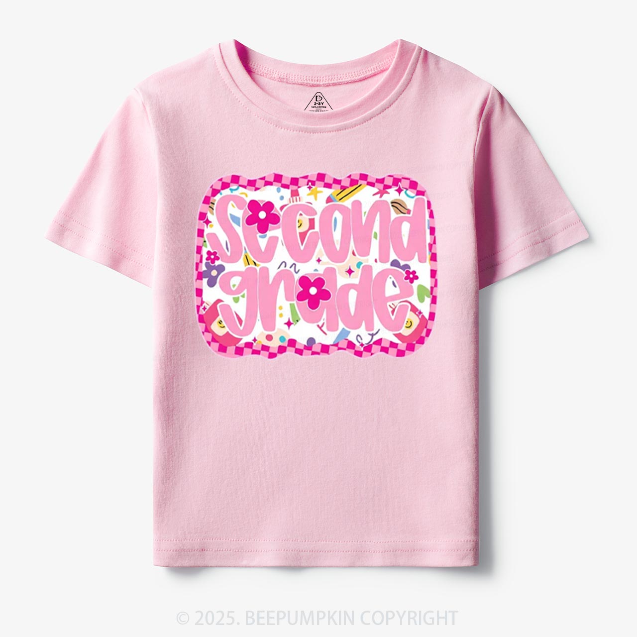 Personalized Pink School Magic Toddler&Kid's Tees Beepumpkin