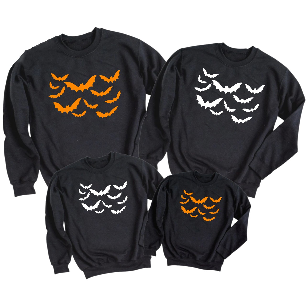 Halloween Bat Family Party Matching Sweatshirt