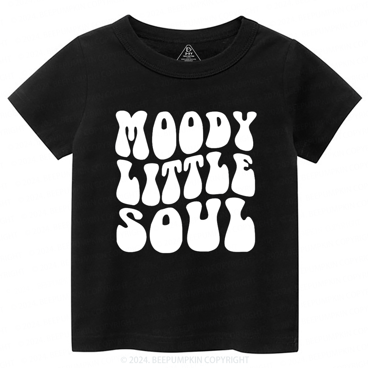 Moody Little Soul Halloween Toddler&Kids Tees