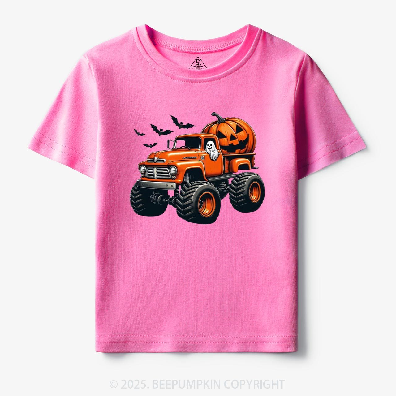 Halloween Truck Toddler&Kid's Tees Beepumpkin