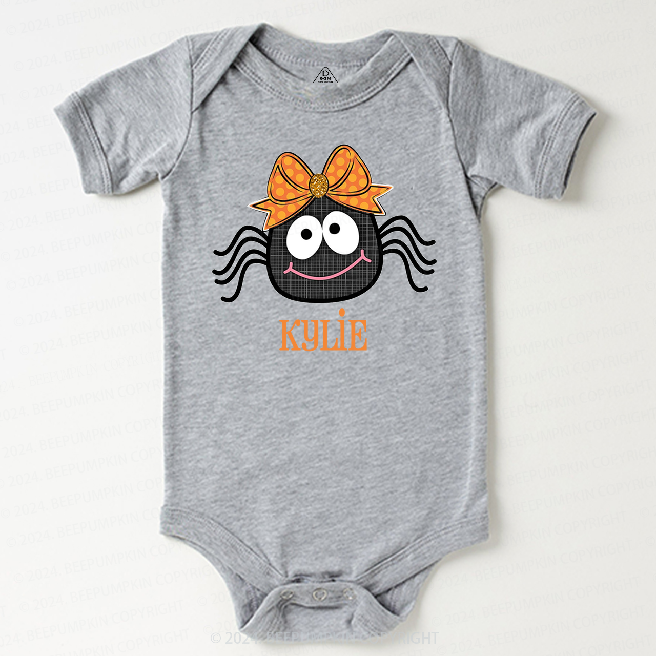  Personalized Halloween Spider Baby Bodysuits 