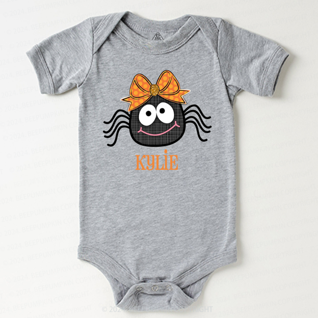 Personalized Halloween Spider Baby Bodysuits 