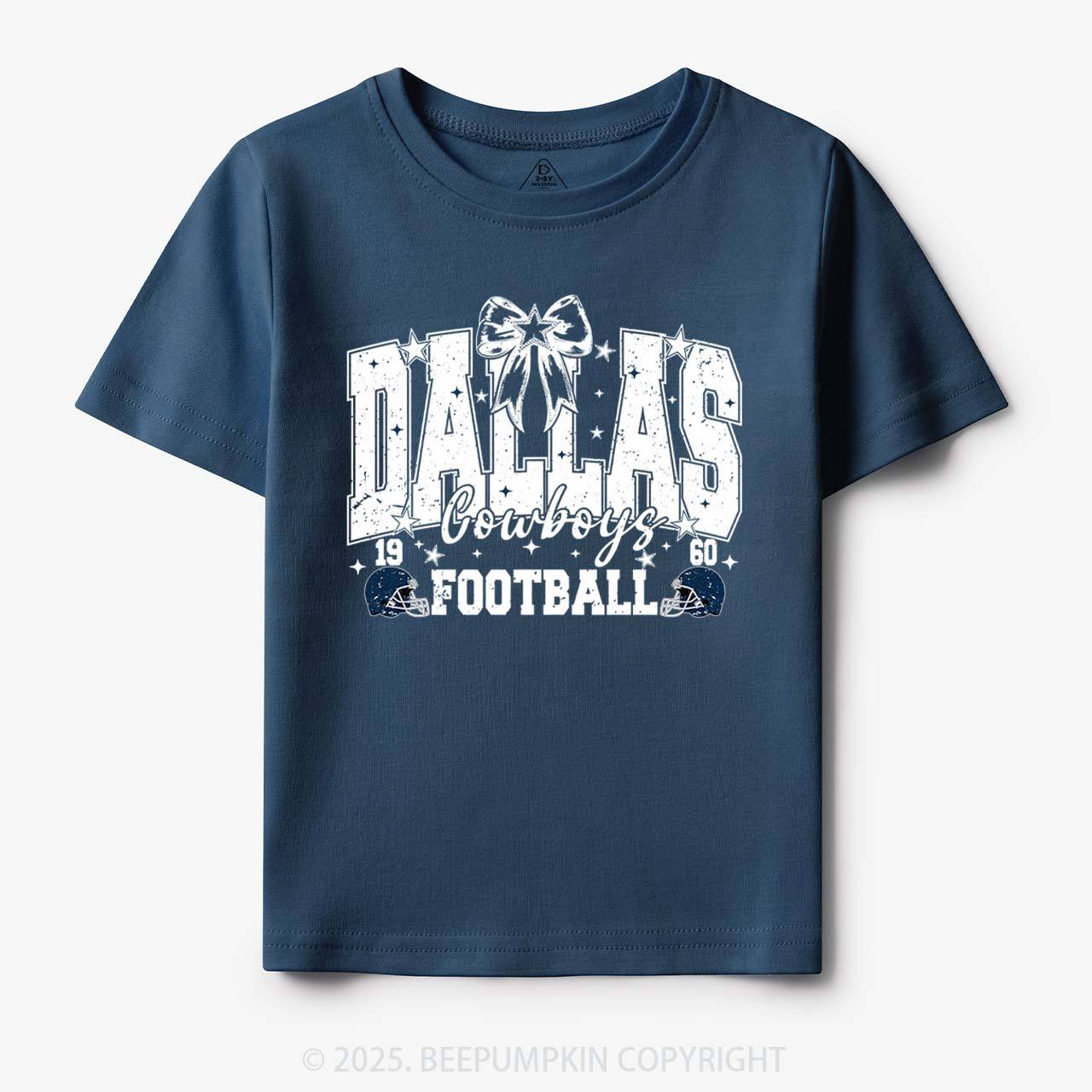 Cowboy Coquette Bow Toddler&Kid's Tees Beepumpkin