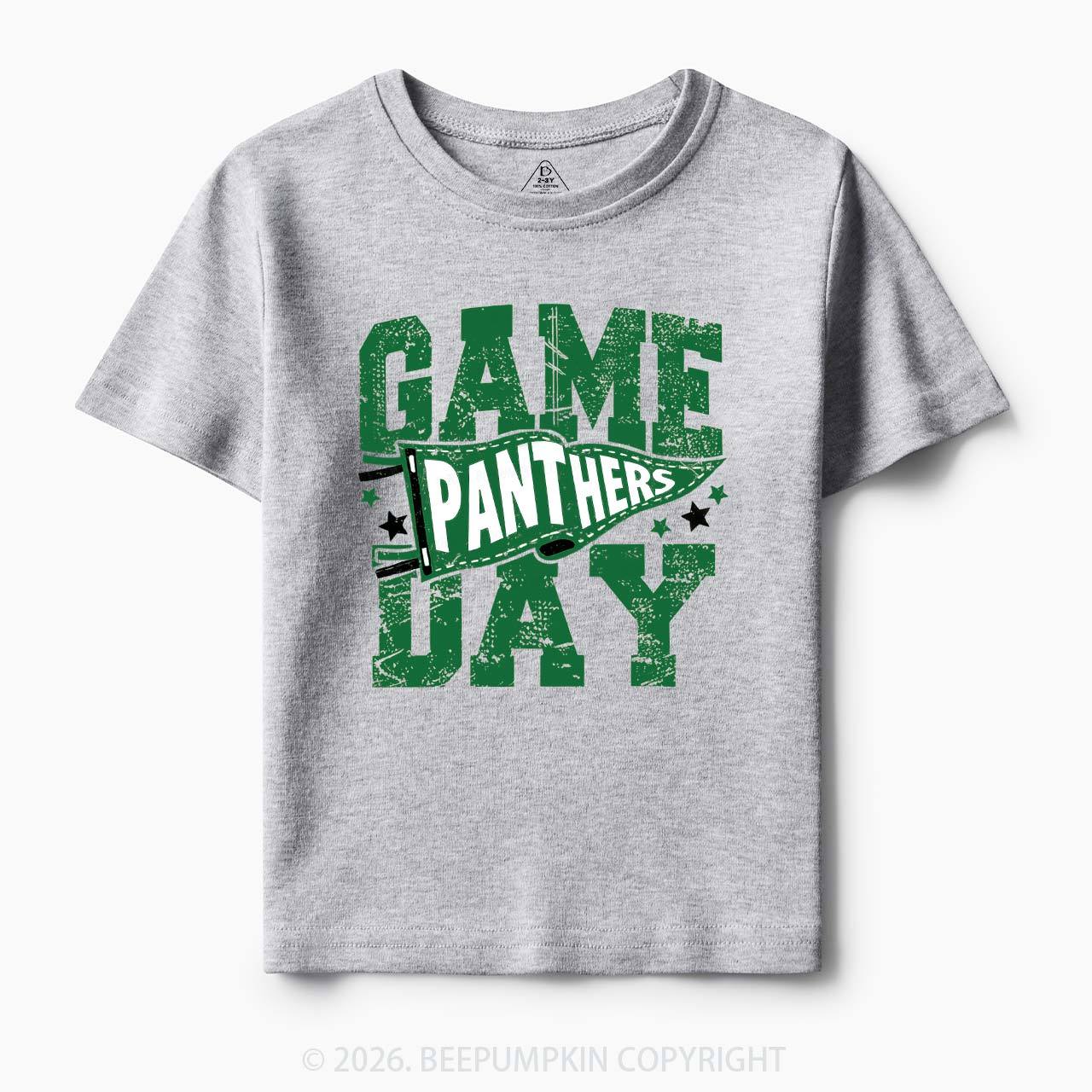 Personalized School Mascot Game Day Retro Toddler&Kid's Tees