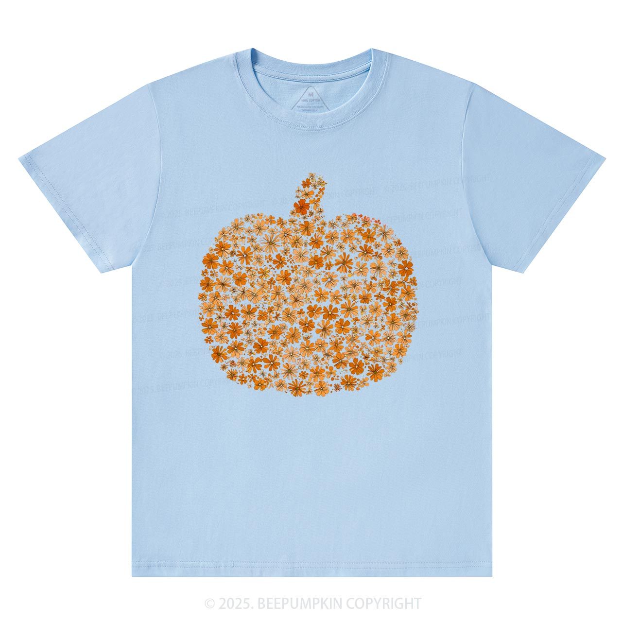 Flower Pumpkin T-Shirts Beepumpkin