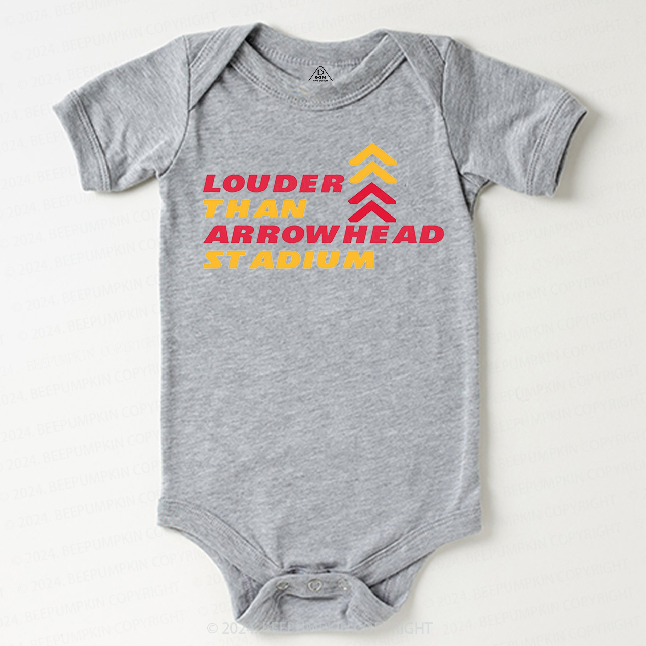 Louder Than Arrowhead Stadium Bodysuit Beepumpkin