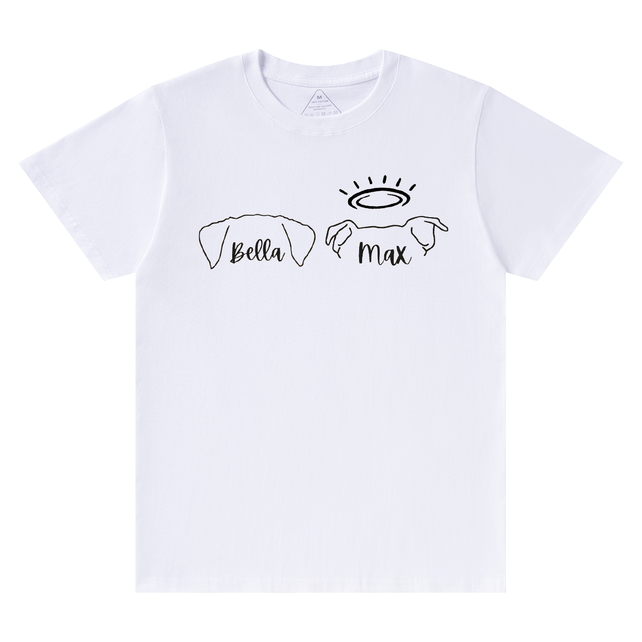 Personalized Dog Ears Mama T-Shirts