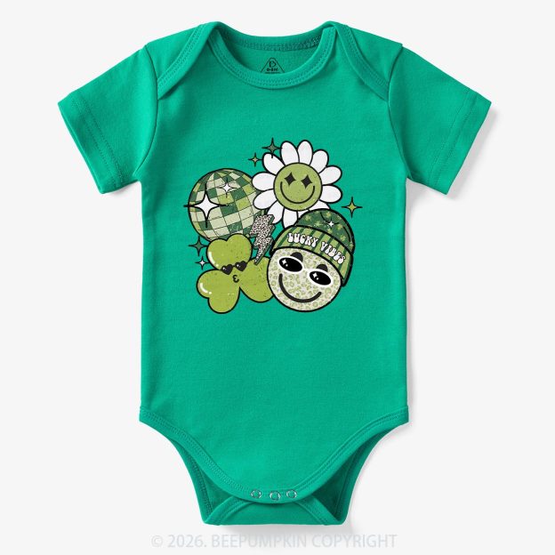 Disco Lucky Vibes Bodysuit For Baby