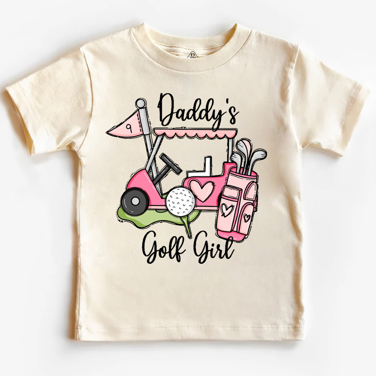 Daddy's Golf Girl Toddler&Kid's Tees Beepumpkin