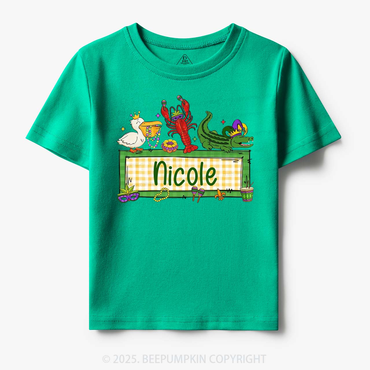 Personalized Tiny Parade Nameset Toddler&Kid's Tees Beepumpkin