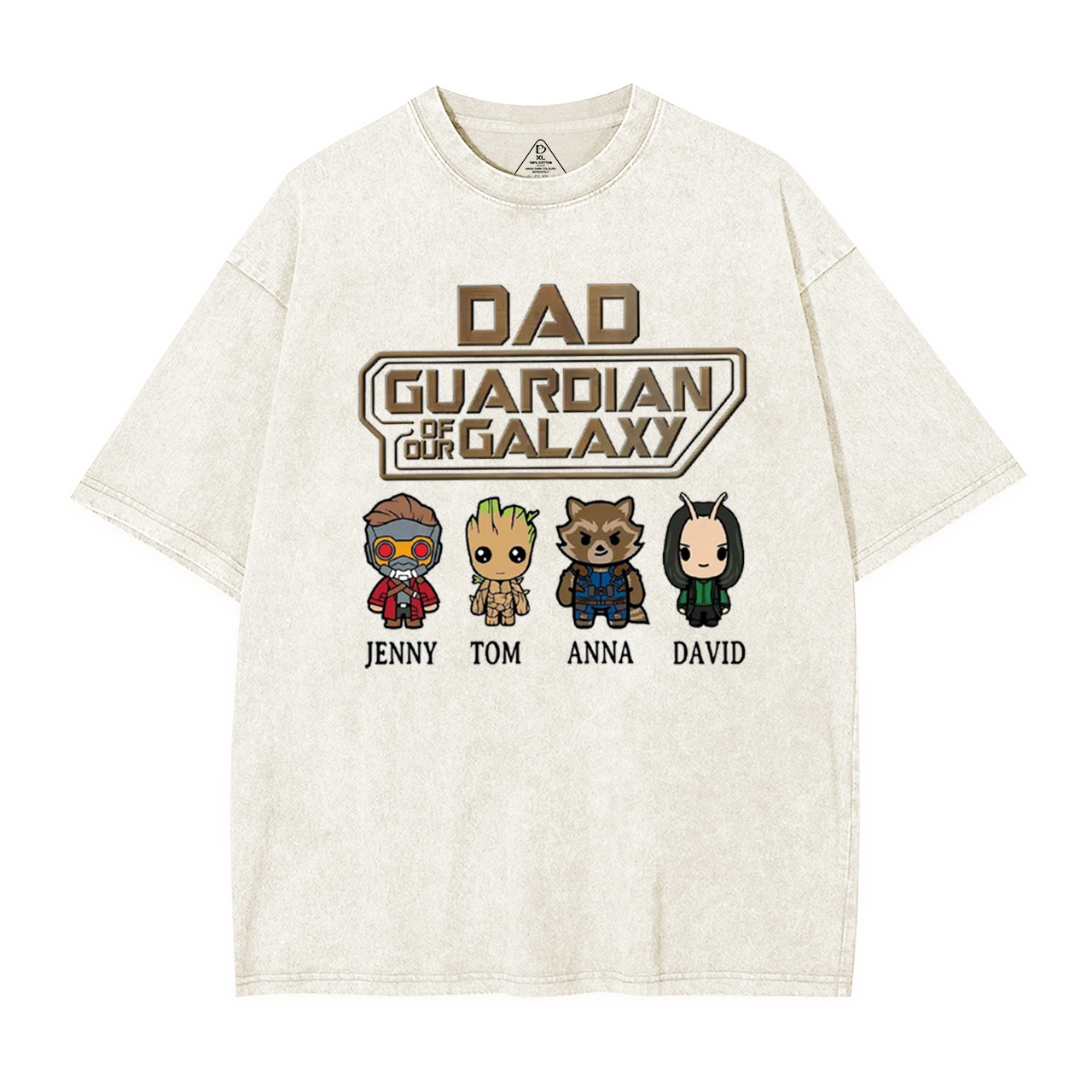 Personalized Guardian Of Our Galaxy SW Washed T-Shirts