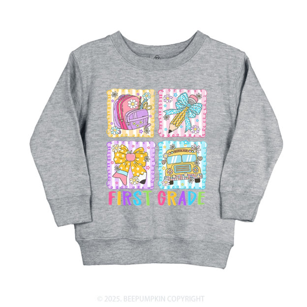 Learning Squares Kid's Sweatshirt