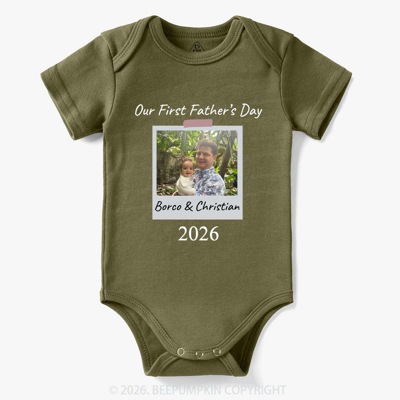 Our First Father's Day 2025 Baby Bodysuit