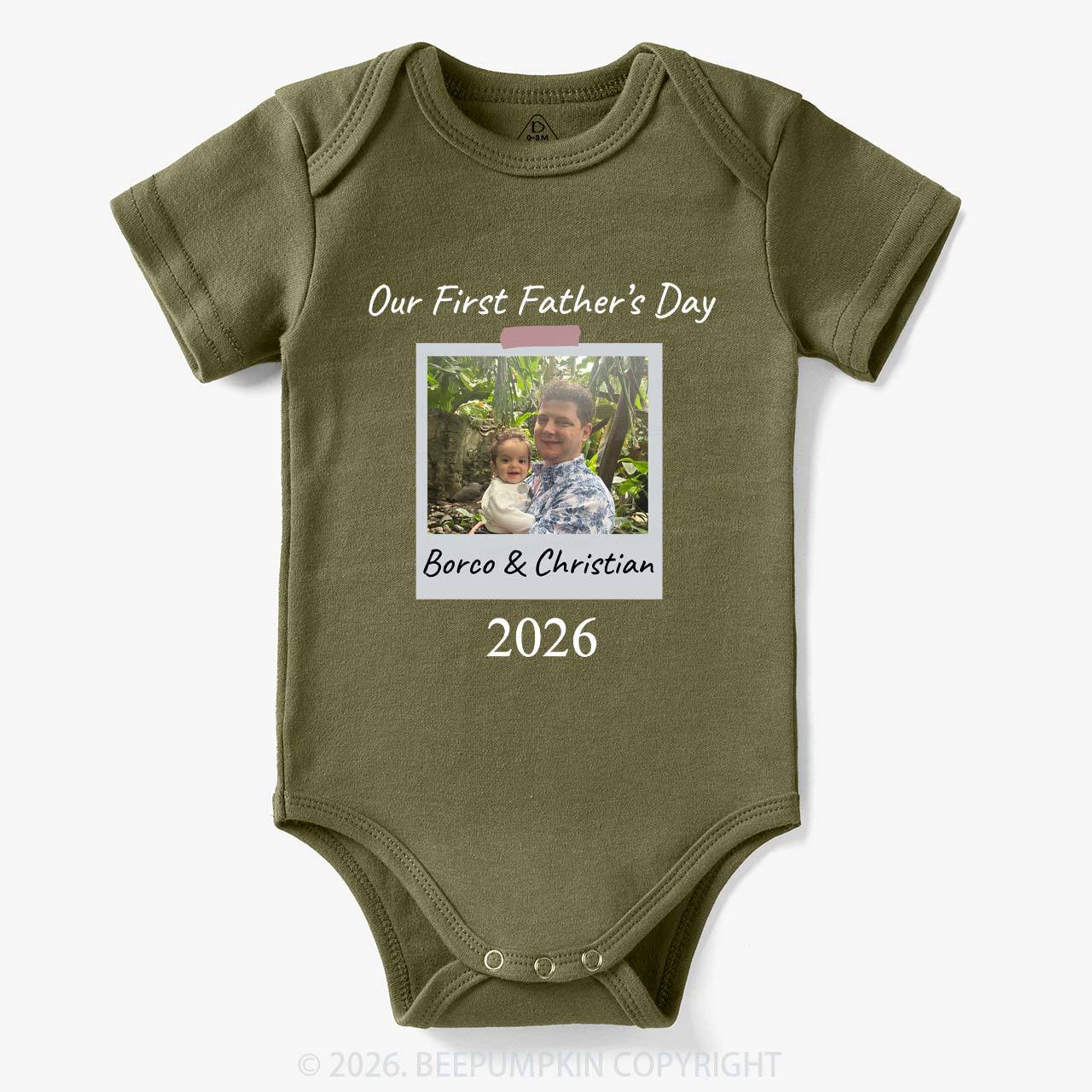 Our First Father's Day 2025 Baby Bodysuit