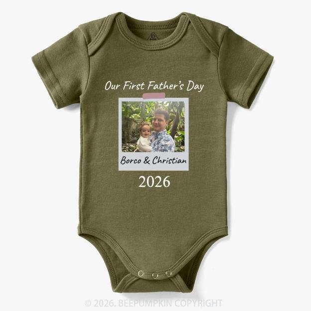 Our First Father's Day 2025 Baby Bodysuit