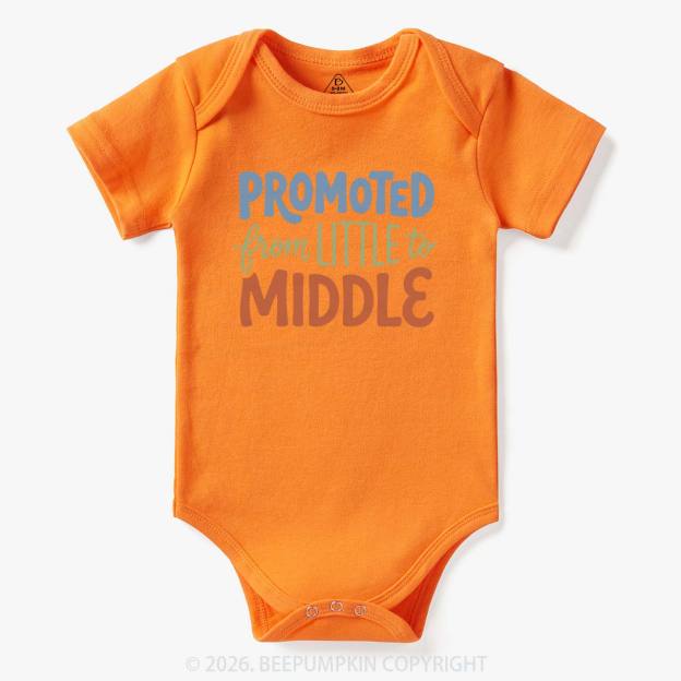 Promoted From Little To Middle Bodysuit