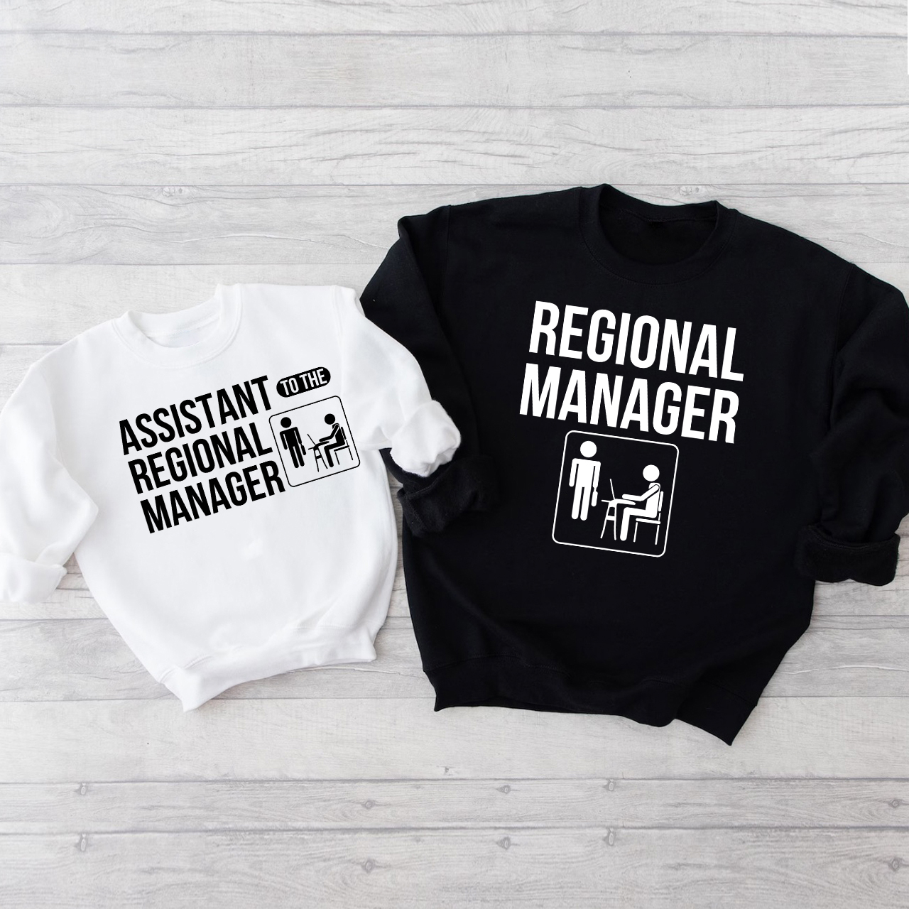 Regional Manager The Office Matching Family Sweatshirts