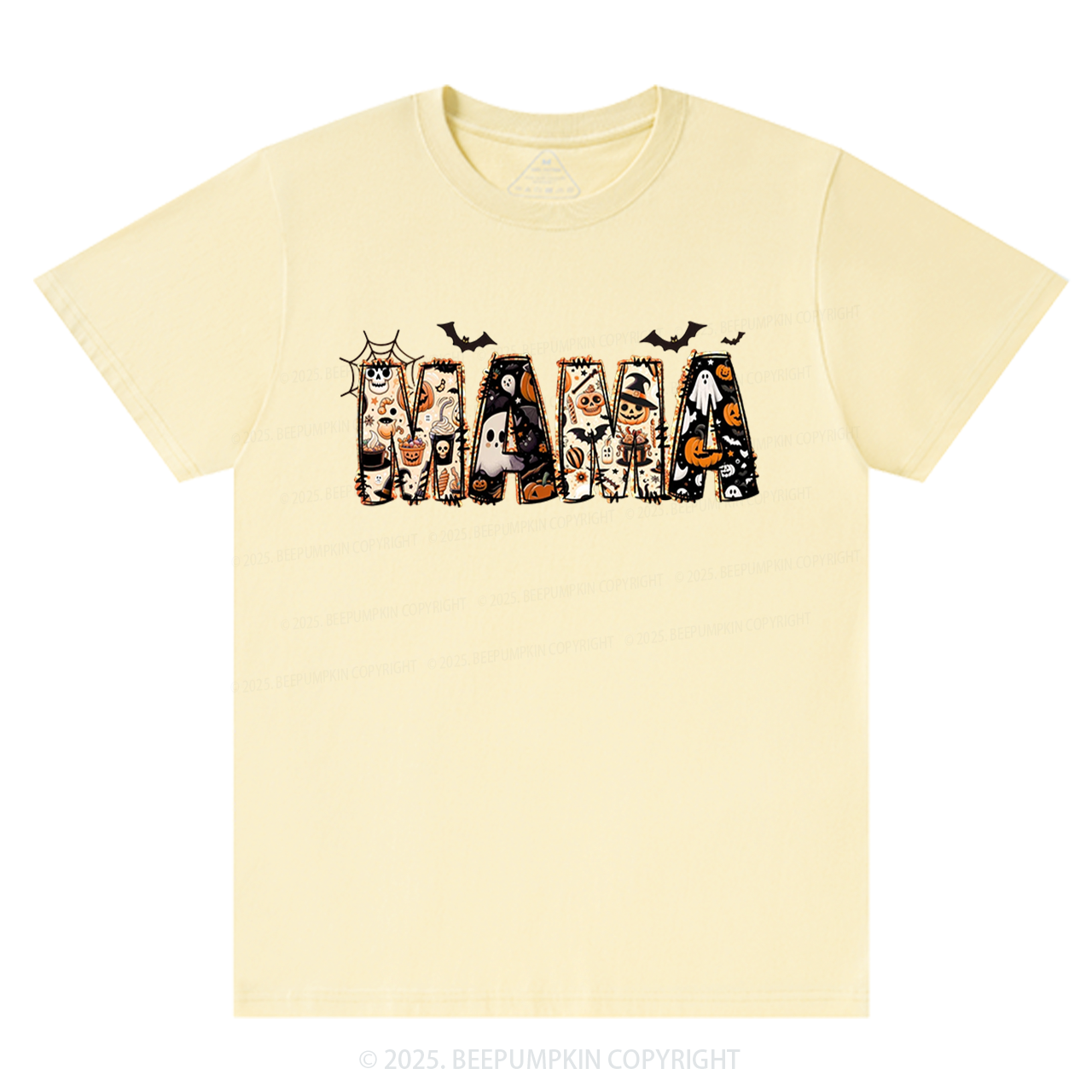 Personalized Halloween Mama T-Shirts Beepumpkin
