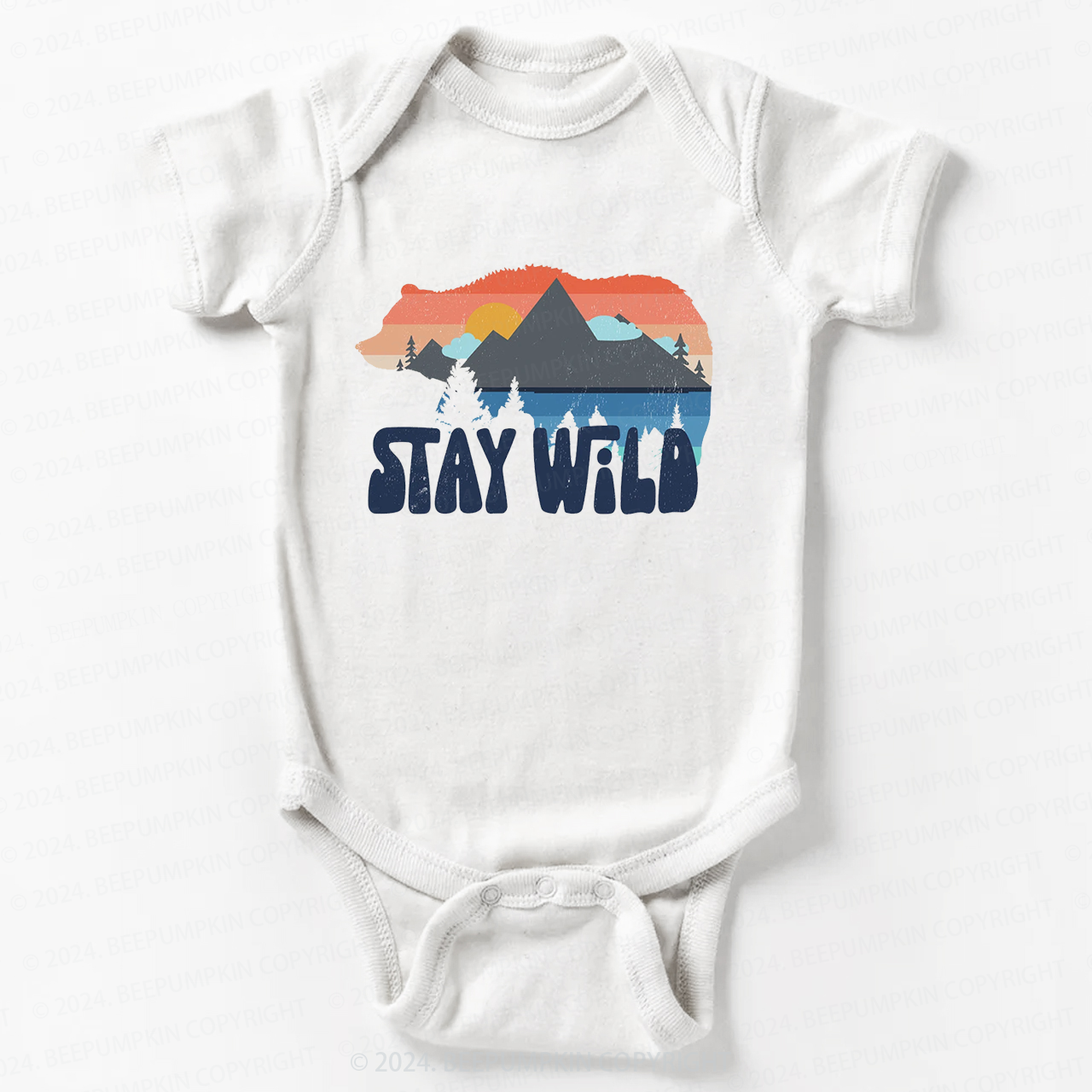 Stay Wild Bodysuit For Baby 