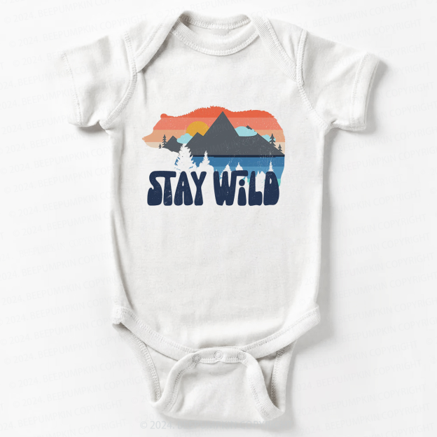 Stay Wild Bodysuit For Baby 