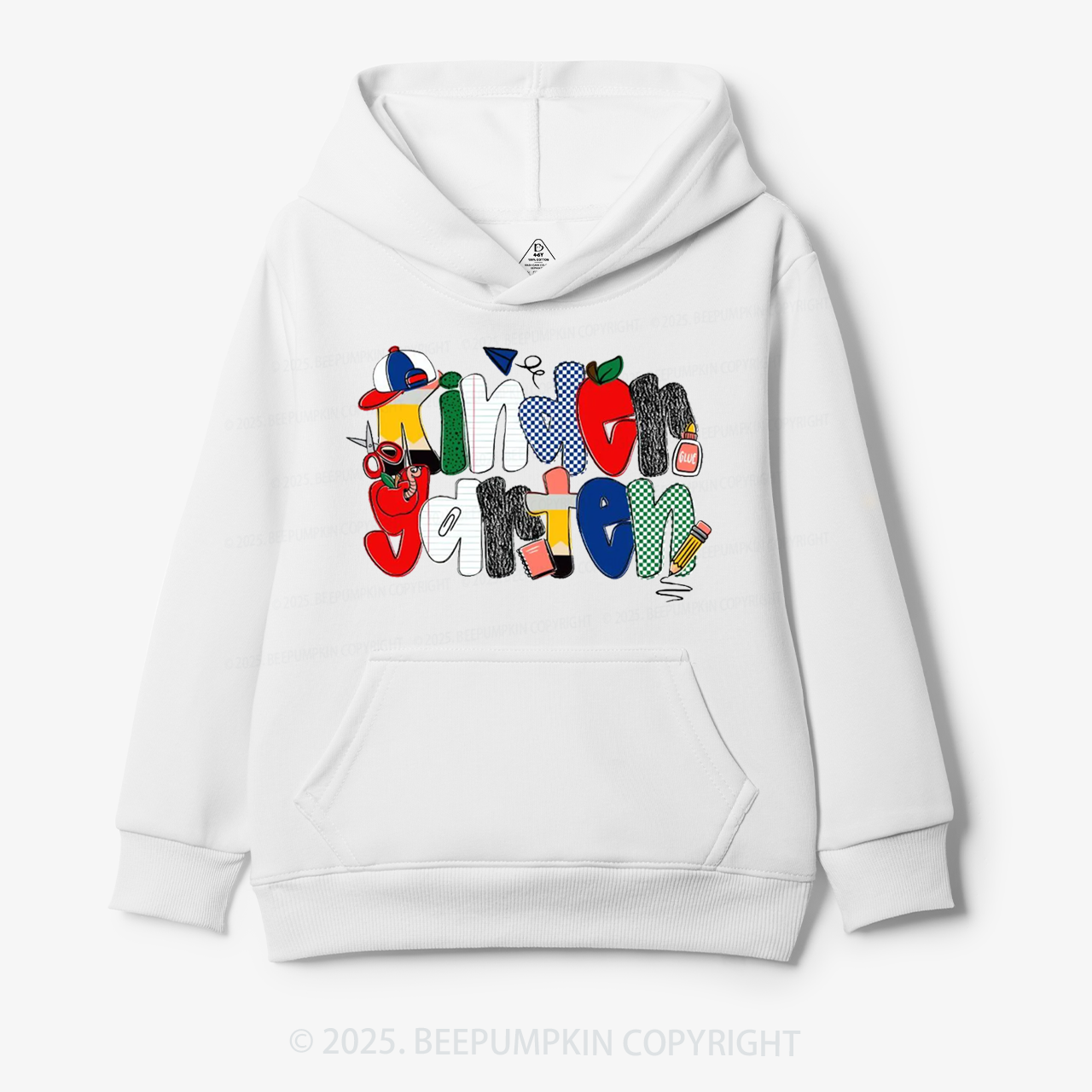 Doodle Grades Kid's Hoodies Beepumpkin