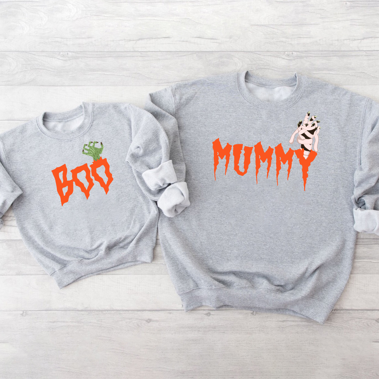 Funny Trick Or Treat Party Halloween Matching Sweatshirt