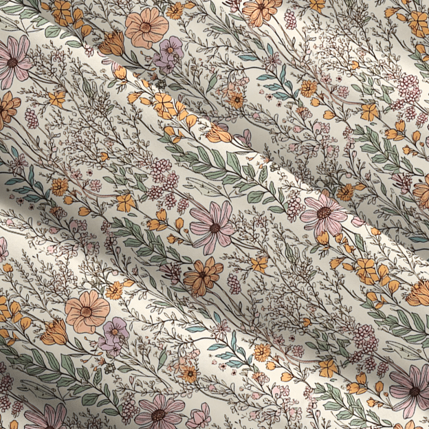 Bohemian Blossom Tiered Women’s Voile Cami Dress