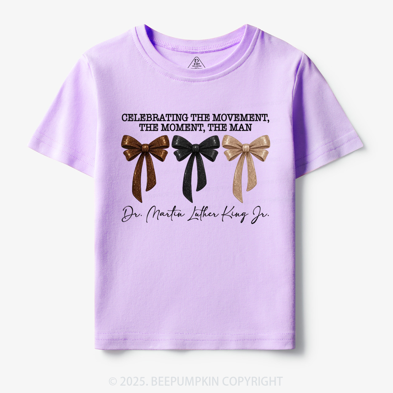 Golden Dream Bows Toddler&Kid's Tees Beepumpkin