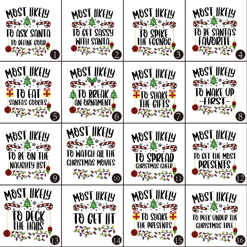 48 Quotes Most Likely To Christmas Matching Blue Pajamas Beepumpkin