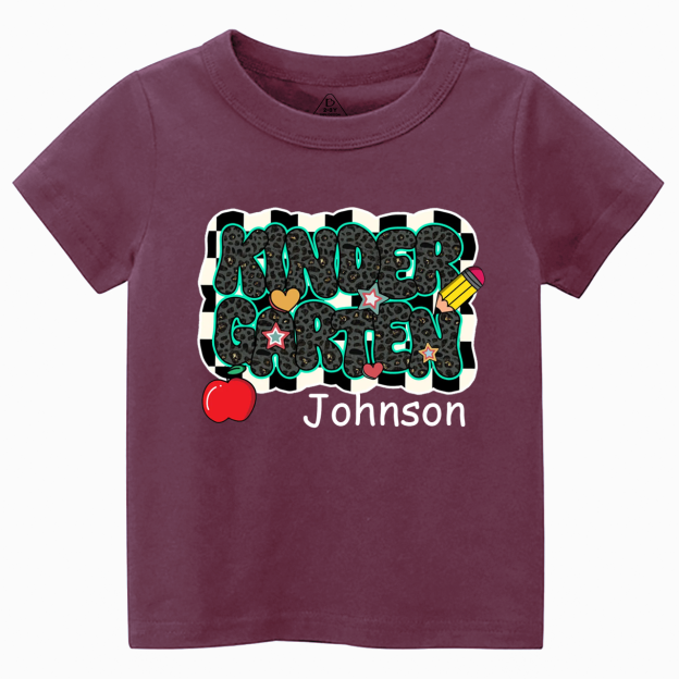 Personalized Back To School Bundle Toddler&Kid's Tees Beepumpkin