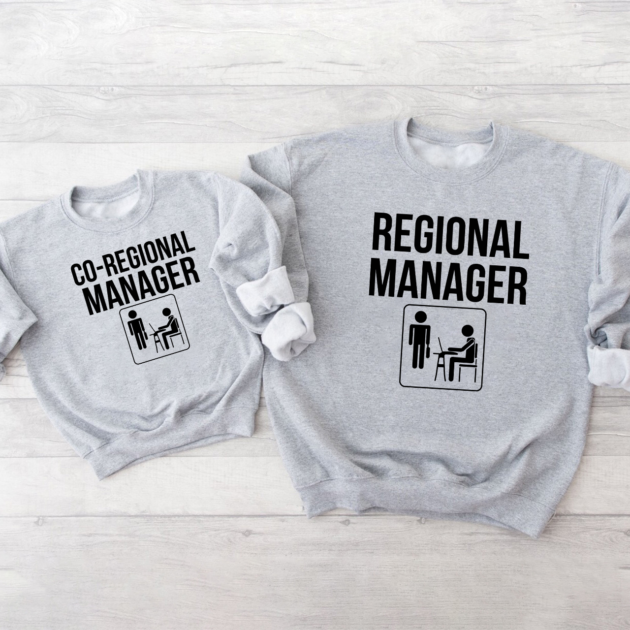 Regional Manager The Office Matching Family Sweatshirts