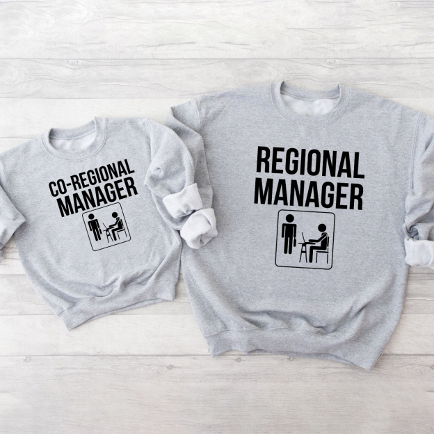Regional Manager The Office Matching Family Sweatshirts