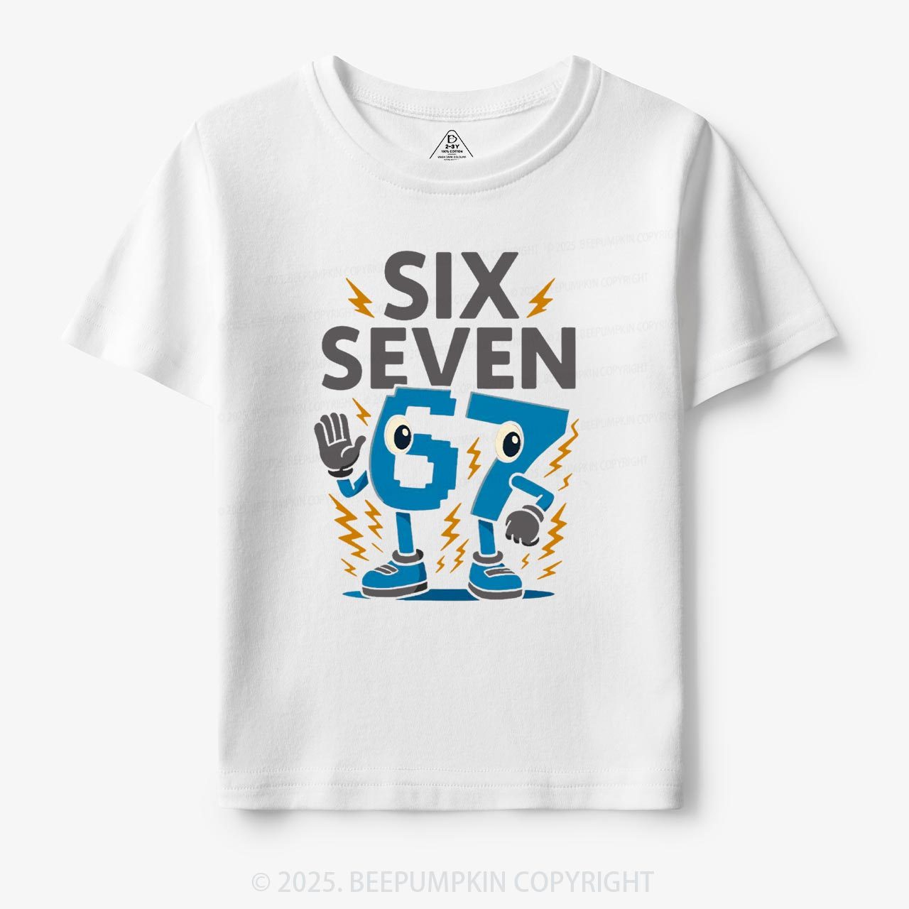 Bolt Buds 67 Toddler&Kid's Tees Beepumpkin