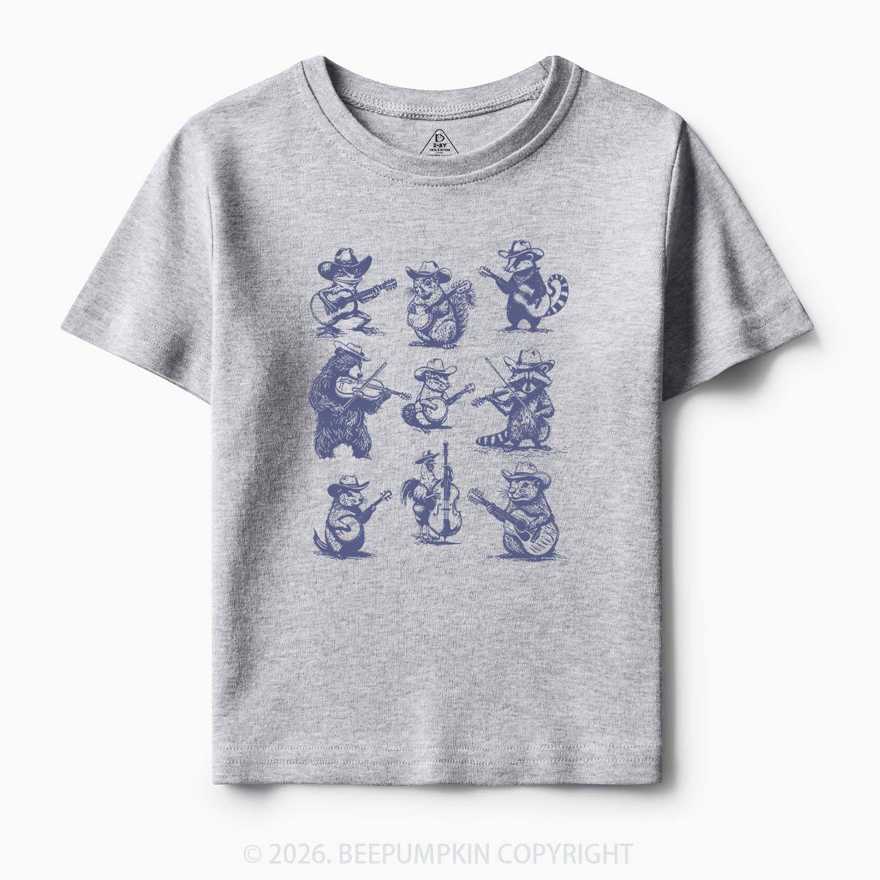 Animal Musicians Toddler&Kid's Tees