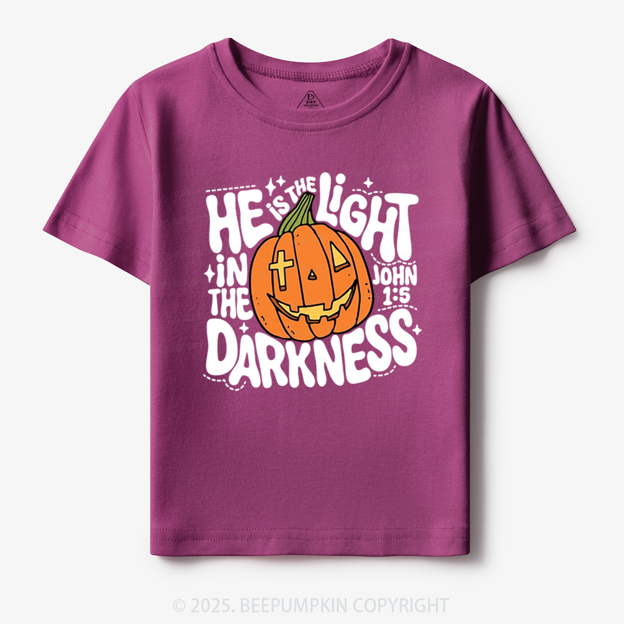 He Is The Light In The Dark Toddler&Kid's Tees Beepumpkin