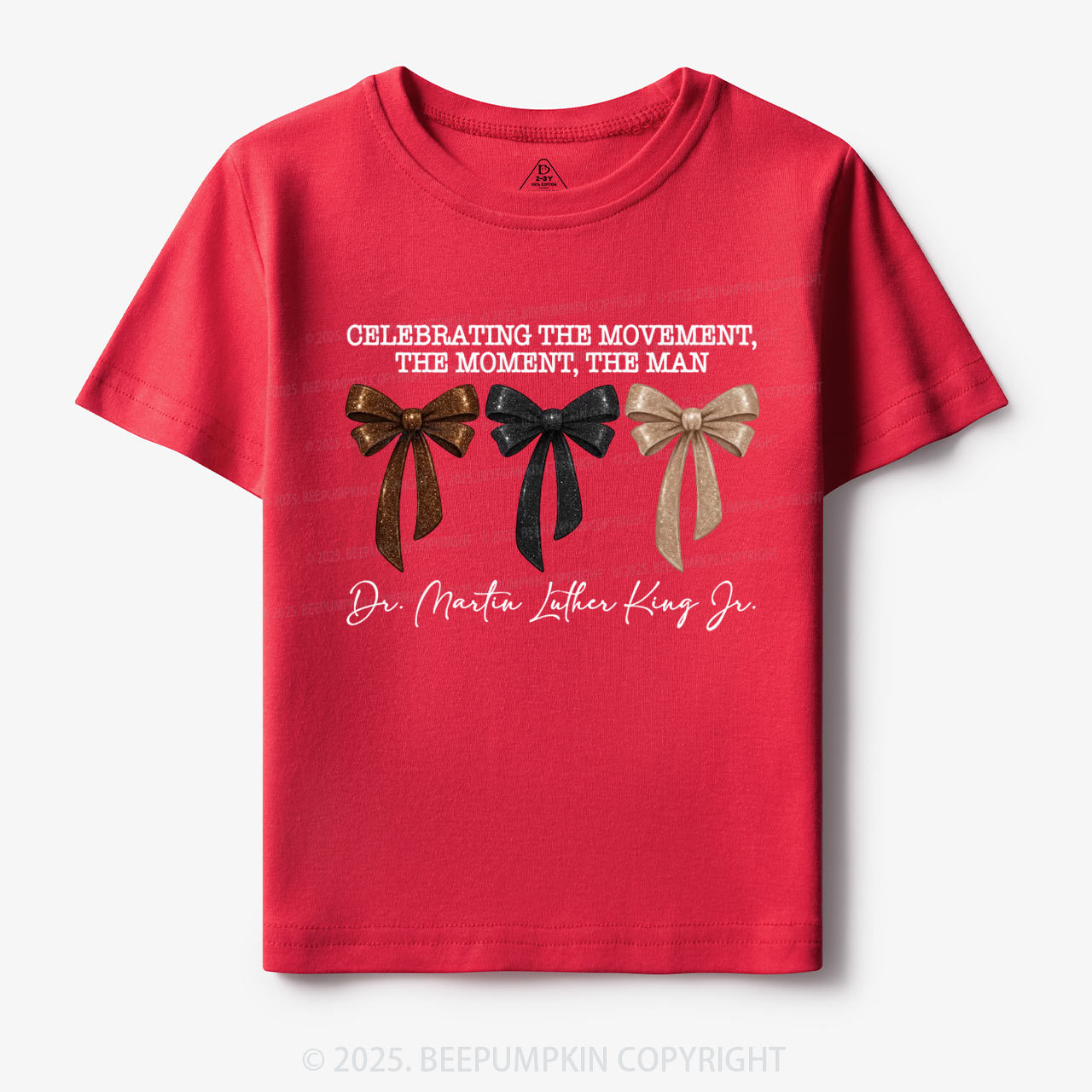 Golden Dream Bows Toddler&Kid's Tees Beepumpkin