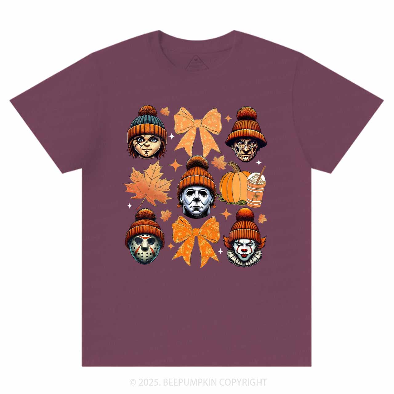 Fall Vibes Horror T-Shirts Beepumpkin 