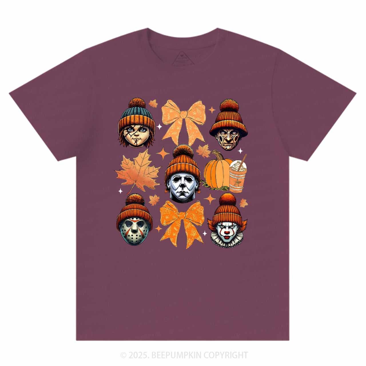 Fall Vibes Horror T-Shirts Beepumpkin 