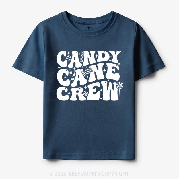 Candy Cane Crew Toddler&Kid's Tees Beepumpkin