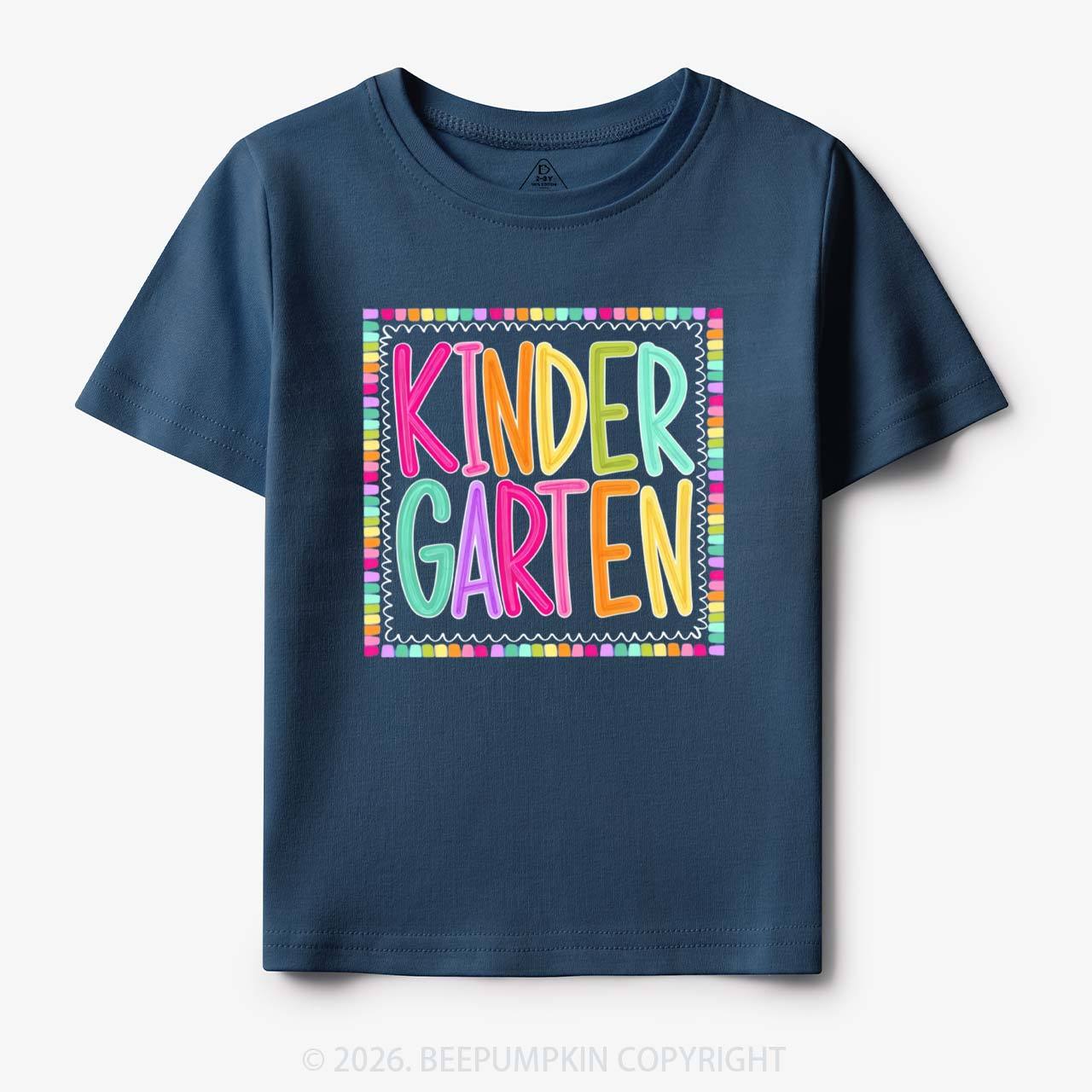 Color Pop Grade Level Back to School Toddler&Kid's Tees