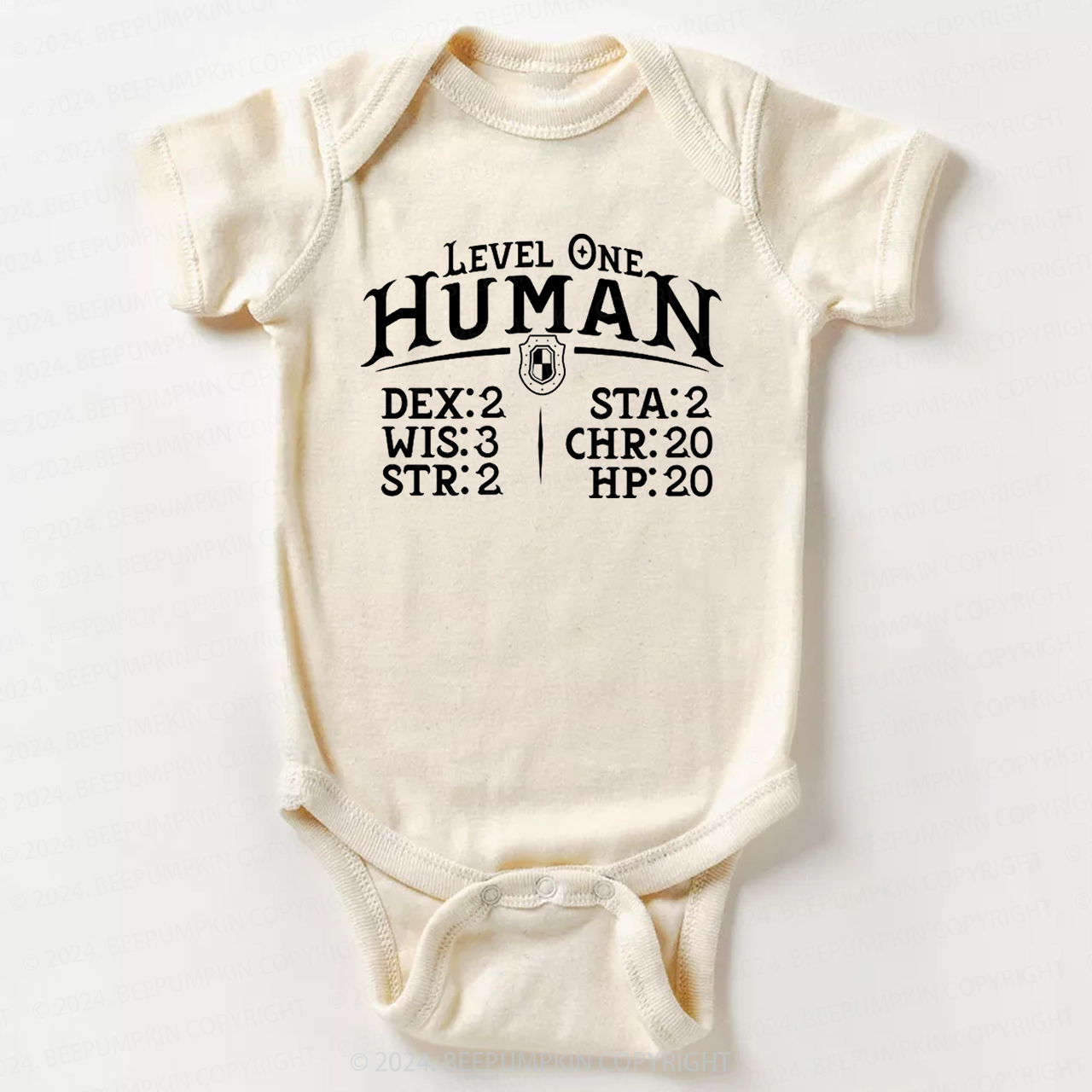 Level One Human Bodysuit For Baby 7