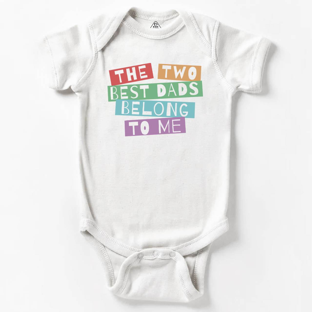 Dads Belong To Me LGBTQ Bodysuit Beepumpkin