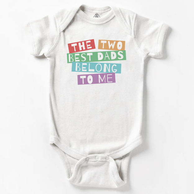 Dads Belong To Me LGBTQ Bodysuit Beepumpkin
